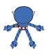 CUERDA DENTAL PARA PERRO AVENGERS CAPITAN AMERICA
