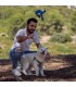 CUERDA DENTAL PARA PERRO AVENGERS CAPITAN AMERICA