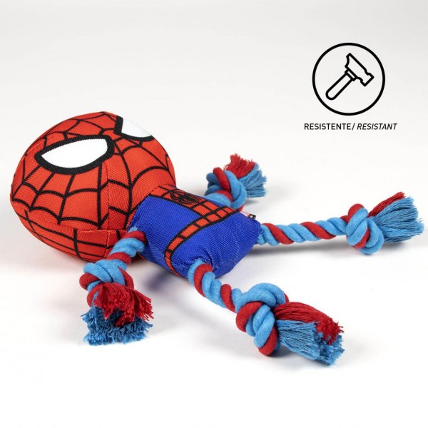 CUERDA DENTAL PARA PERRO SPIDERMAN