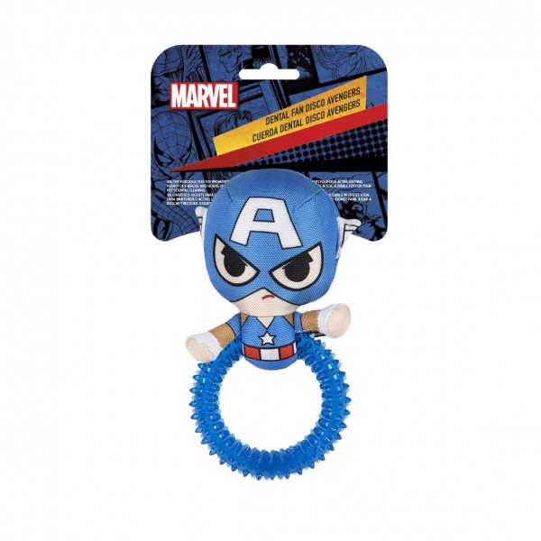 MORDEDOR PARA PERRO AVENGERS CAPITAN AMERICA