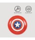 Frisbee Para Perro Avengers Capitan America