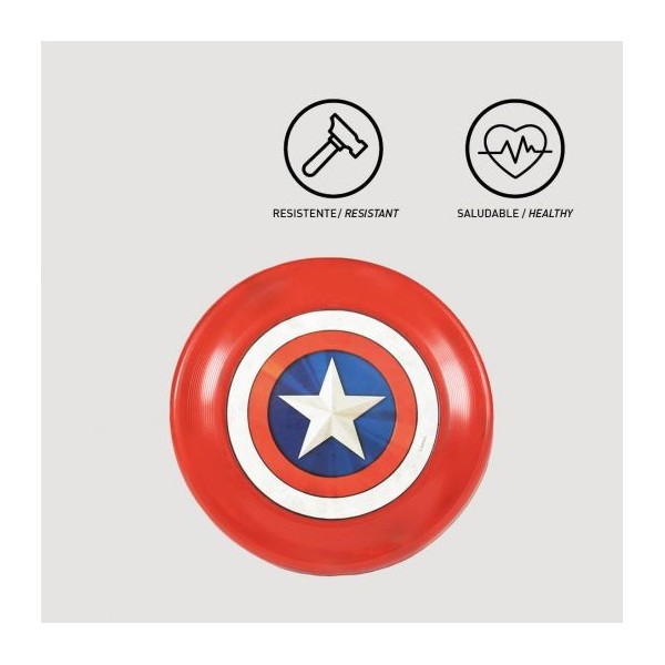 Frisbee Para Perro Avengers Capitan America
