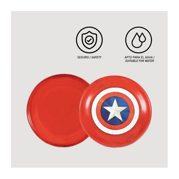 Frisbee Para Perro Avengers Capitan America