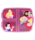 CAJA DE SANDWICH MULTI COMPARTIMENTO DISNEY PRINCESS