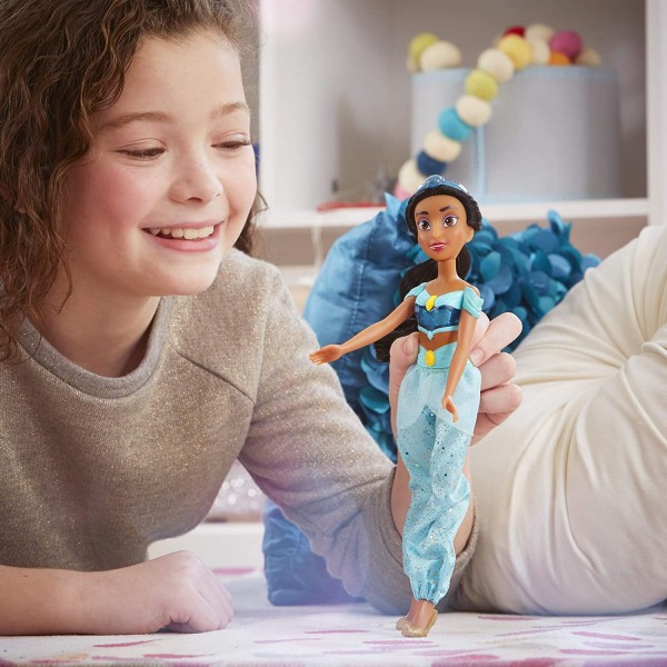 Muñeca Jasmine Brillo Real Princesas Disney