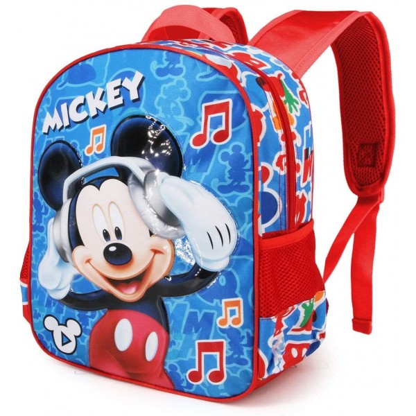 MICKEY INFANTIL MULTICOLOR MOCHILA BASIC MUSIC
