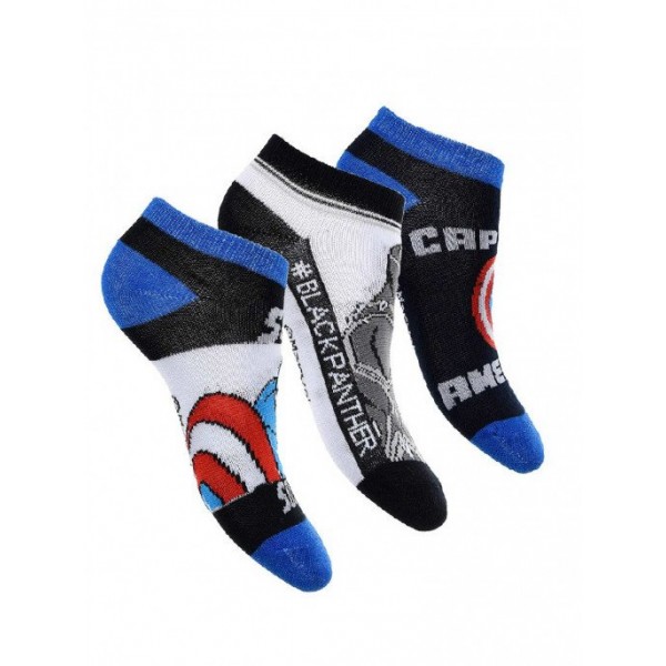 PACK 3 CALCETINES TOBILLEROS LOS VENGADORES