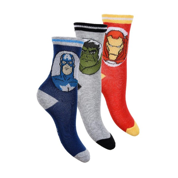 Pack 3 calcetines de Avengers