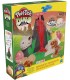 Volcán Isla Lava Bones con masa HydroGlitz de Play-Doh Slime
