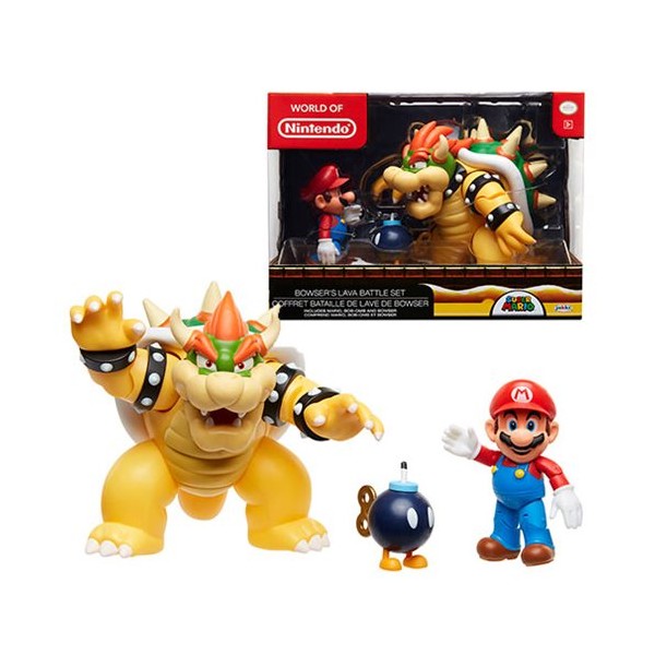 Set Nintendo Mario Vs. Bowser Super Mario Nintendo