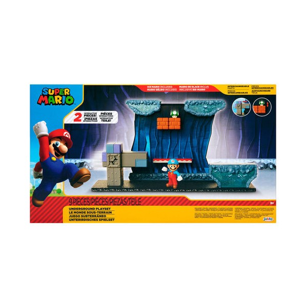 Playset Subterraneo Super Mario Nintendo