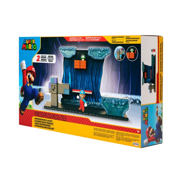 Playset Subterraneo Super Mario Nintendo