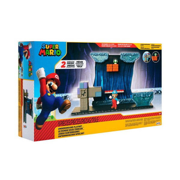 Playset Subterraneo Super Mario Nintendo