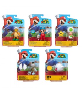 Figura Super Mario Wave 23 Super Mario Nintendo 10cm surtido