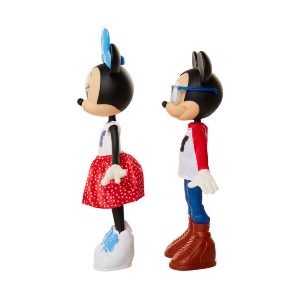 Pack 2 muñecas Minnie and Mickey Mouse 24cm