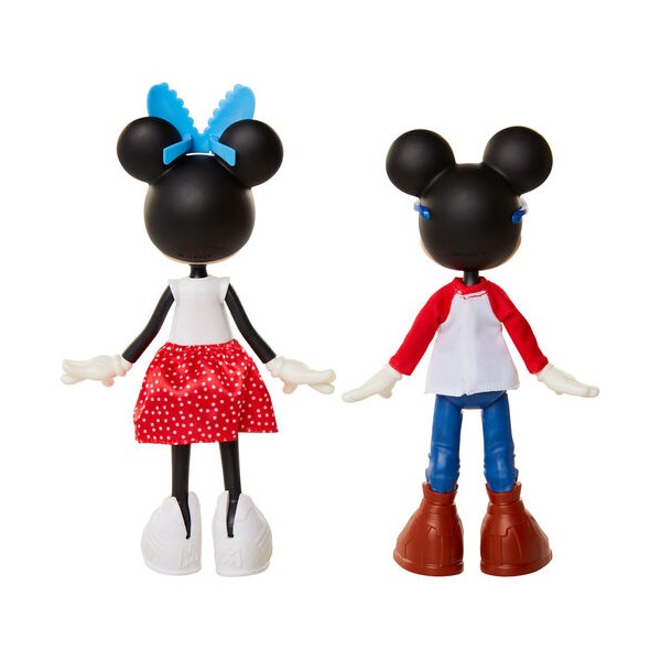 Pack 2 muñecas Minnie and Mickey Mouse 24cm