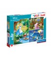 Disney Classic - 3x48 piezas - Supercolor Puzzle