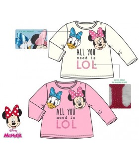 CAMISETA MANGA LARGA MINNIE