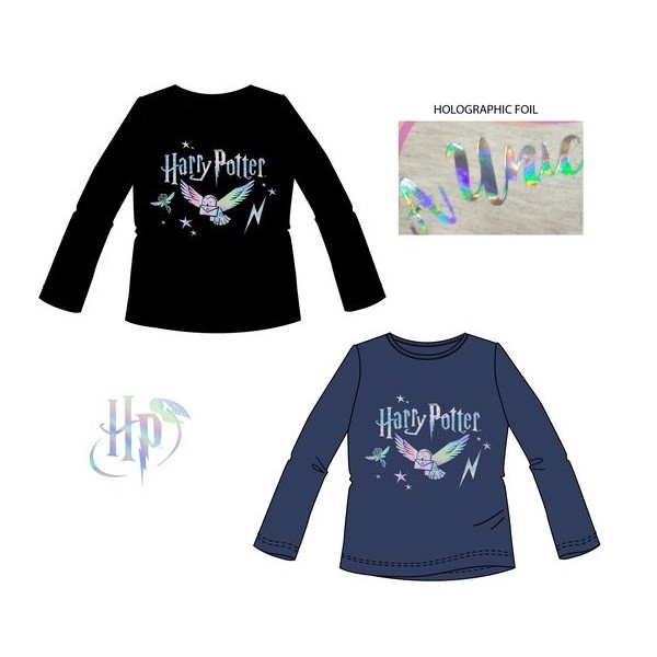 CAMISETA MANGA LARGA HARRY POTTER