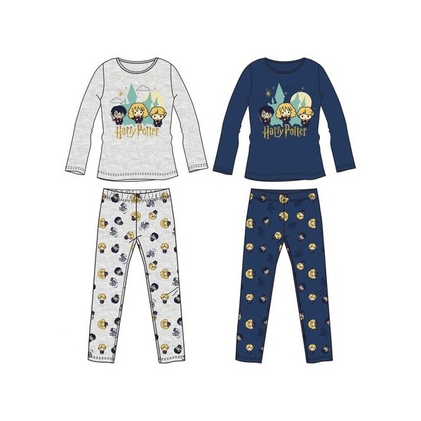 PIJAMA LARGO JERSEY HARRY POTTER