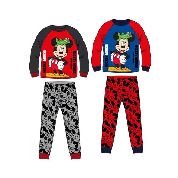 PIJAMA LARGO JERSEY MICKEY