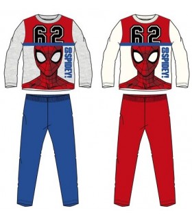 PIJAMA LARGO JERSEY SPIDERMAN