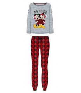 PIJAMA ADULTO LARGO JERSEY MINNIE