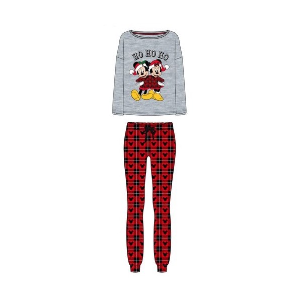 PIJAMA ADULTO LARGO JERSEY MINNIE