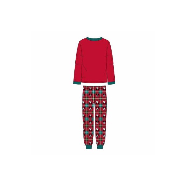 PIJAMA ADULTO LARGO MICKEY