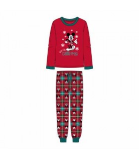 PIJAMA ADULTO LARGO MICKEY