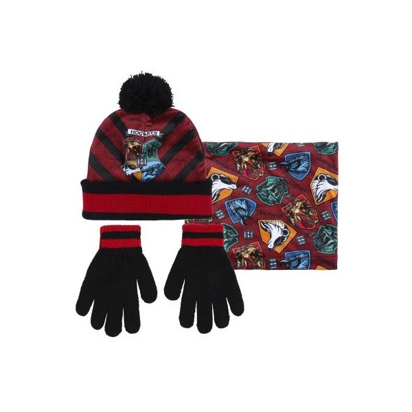 CONJUNTO 3 PIEZAS SNOOD HARRY POTTER