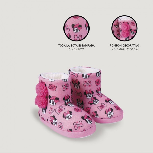 ZAPATILLAS DE CASA BOTA MINNIE