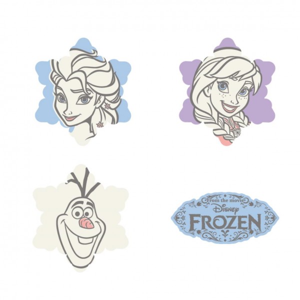 GOMA DE BORRAR PACK X4 FROZEN II