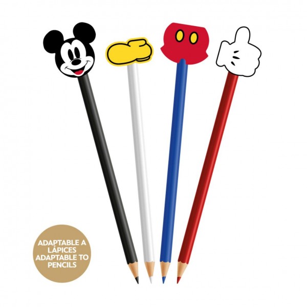 GOMA DE BORRAR PACK X4 MICKEY