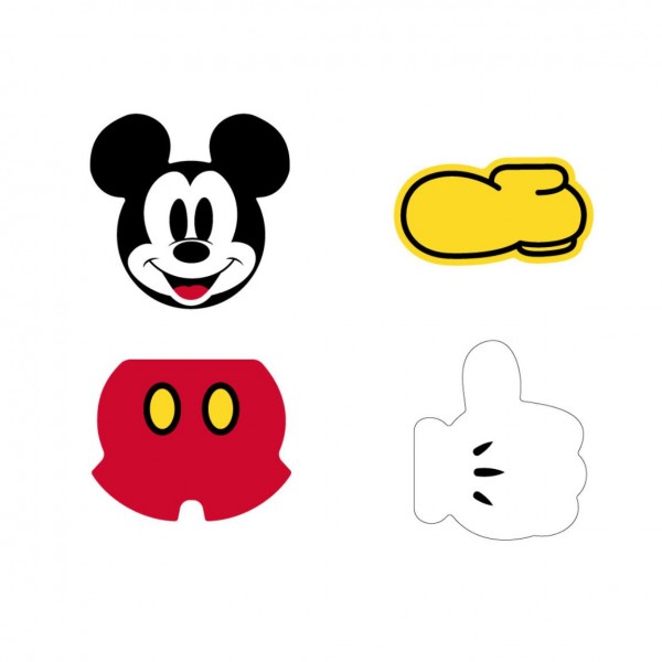 GOMA DE BORRAR PACK X4 MICKEY