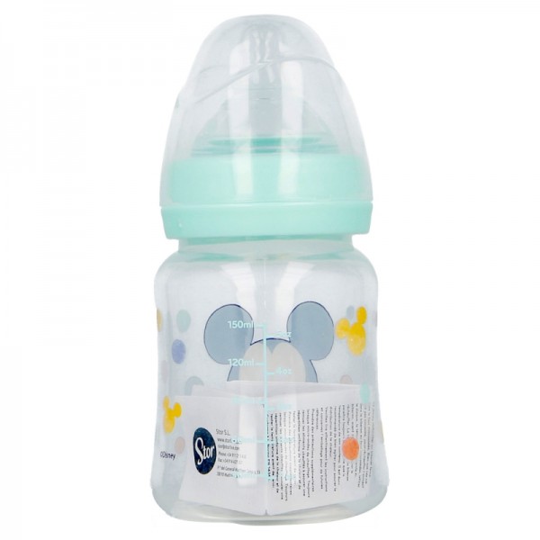 BIBERON CUELLO ANCHO 150 ML TETINA SILICONA 3 POSICIONES COOL LIKE