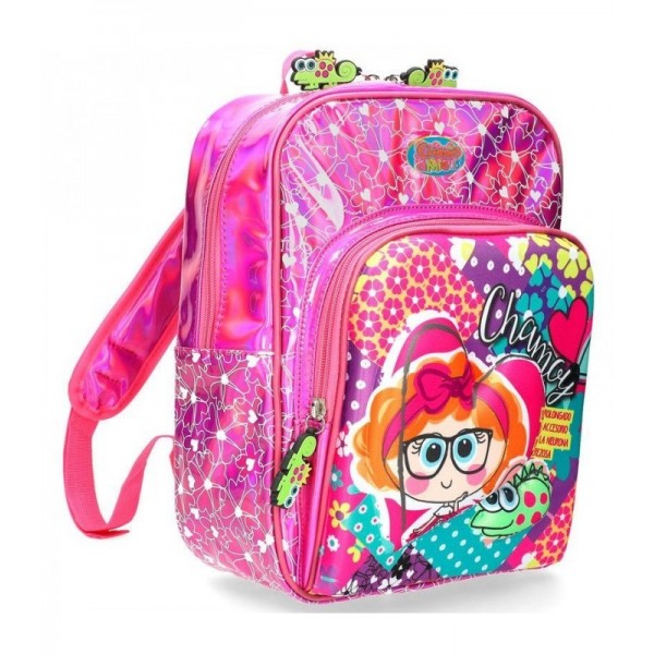 Mochila Doble Compartimento Chamoy Distroller Fucsia