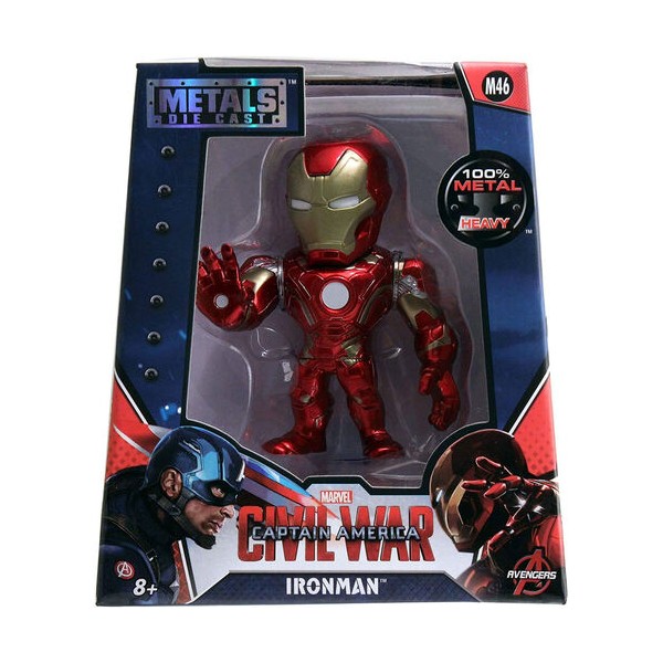 Figura metal Iron Man Marvel 10cm