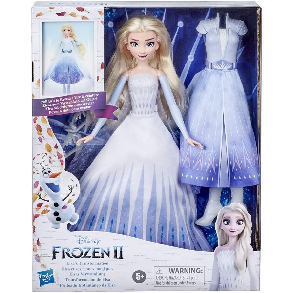Elsa Transformación Real Frozen 2