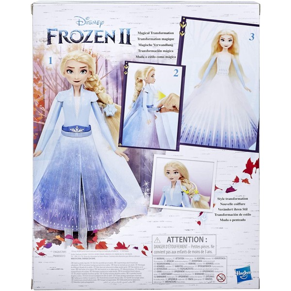 Elsa Transformación Real Frozen 2