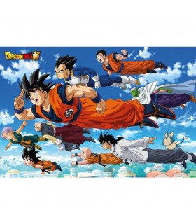 POSTER DRAGON BALL SUPER FLYING