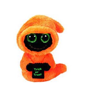 Beanie Boo' S – Peluche de Fantasma de Halloween, 15 cm