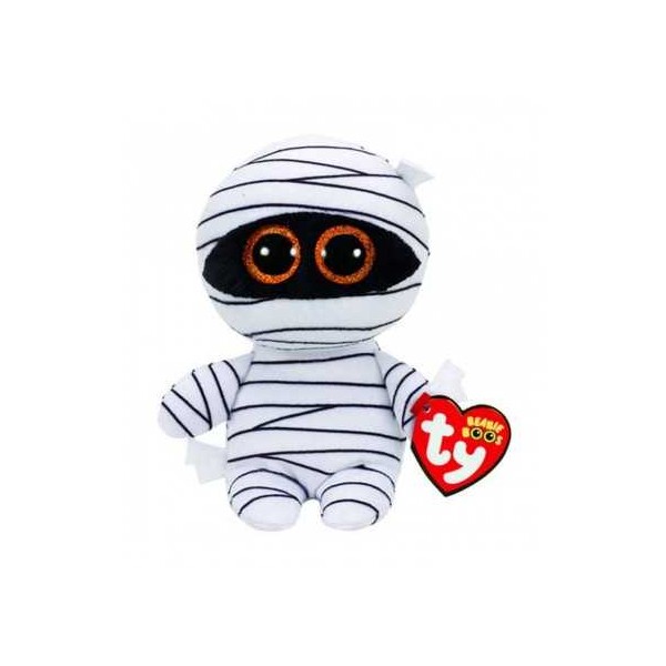 Beanie Boo' S – Peluche de Fantasma de Halloween, 15 cm