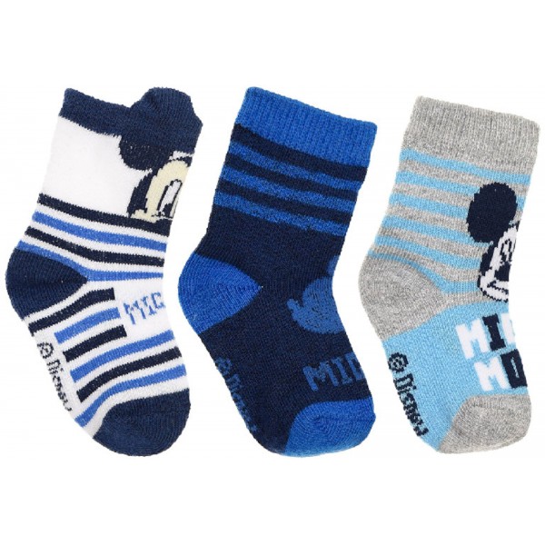 Pack 3 calcetines Bebé Mickey