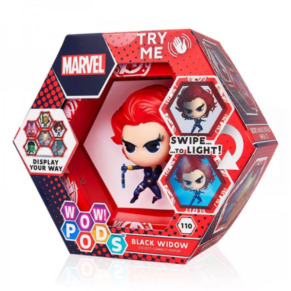 Figura Wow POD Viuda Negra Marvel con luz