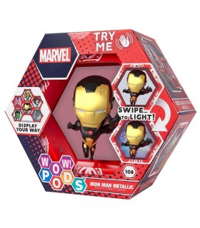 Iron Man Gold Marvel Figura led WOW! POD