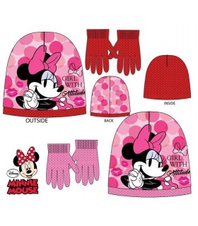 GORRO + GUANTE MINNIE