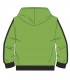 SUDADERA CON CAPUCHA COTTON BRUSHED AVENGERS HULK