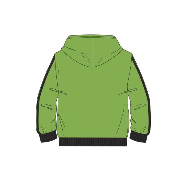 SUDADERA CON CAPUCHA COTTON BRUSHED AVENGERS HULK