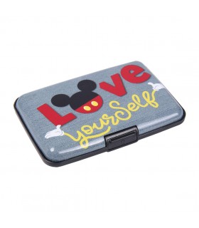 CARTERA TARJETERO RIGIDO MICKEY